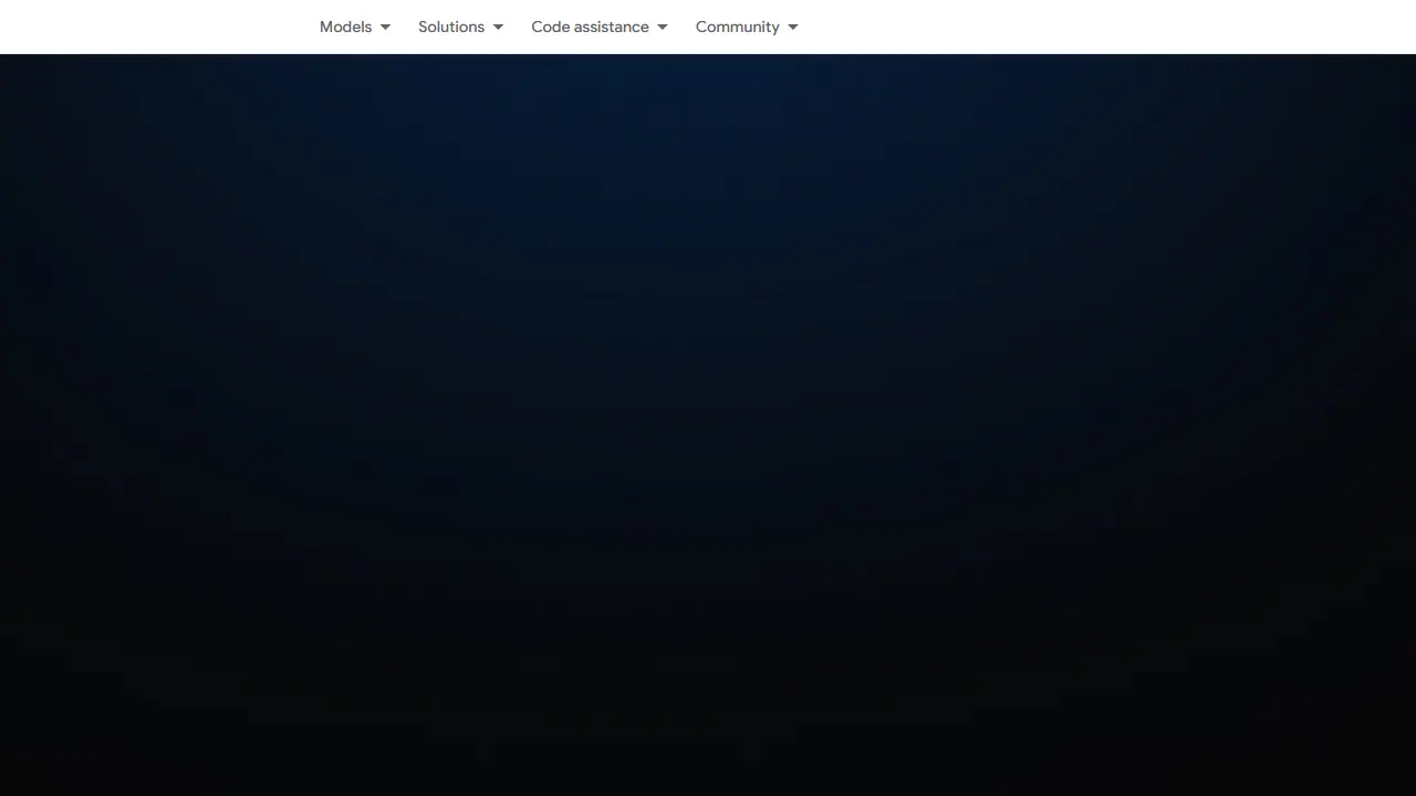 Gemini Developer API - zrzut strony