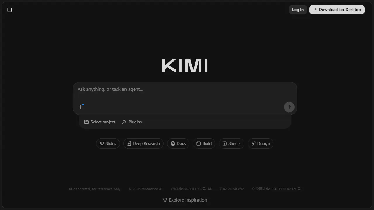 Kimi - zrzut strony