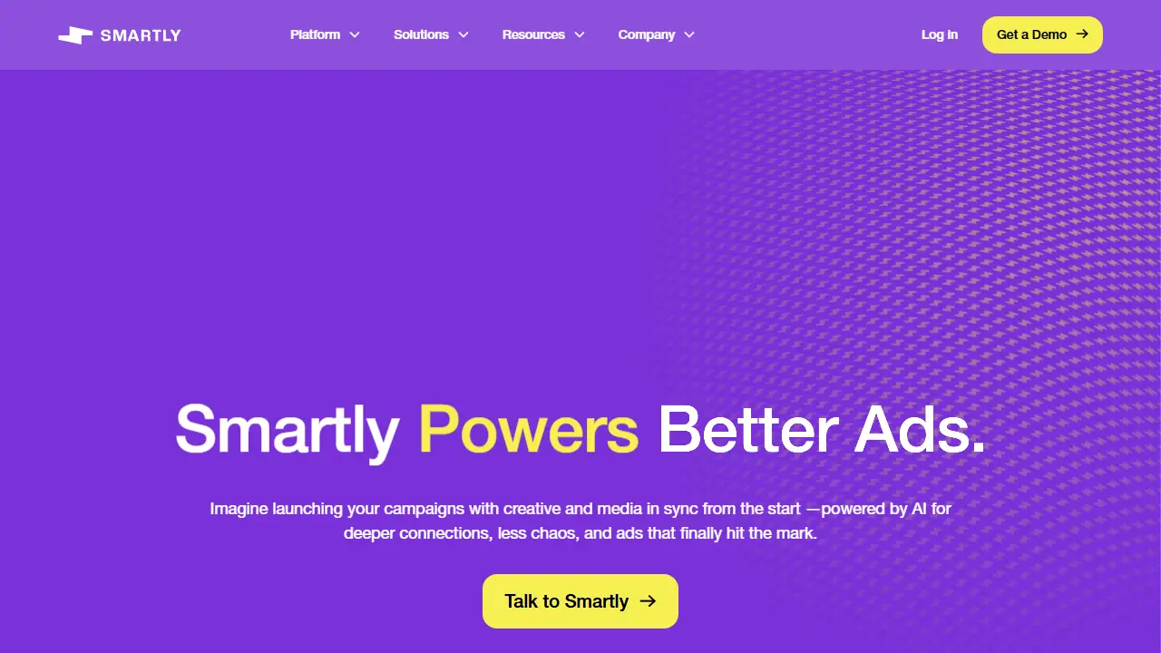 Smartly - zrzut strony